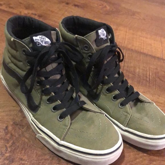 vans sk8 hi olive suede vans sk8 hi olive suede